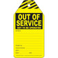 Out of Service Tags - Pack of 100
