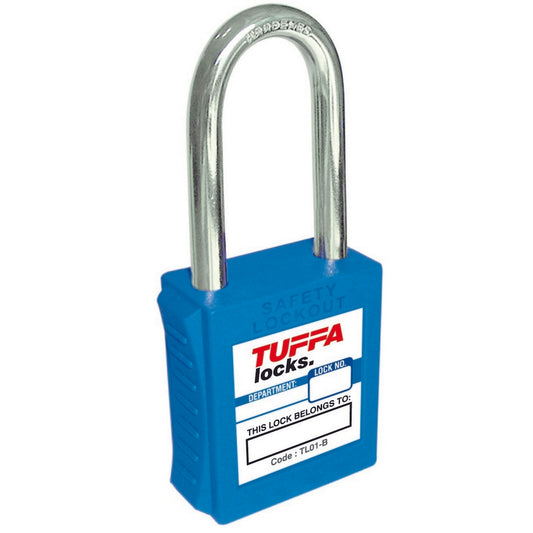 TUFFA Safety Locks – Keyed Different (Blue) Code TL01-B-KD
