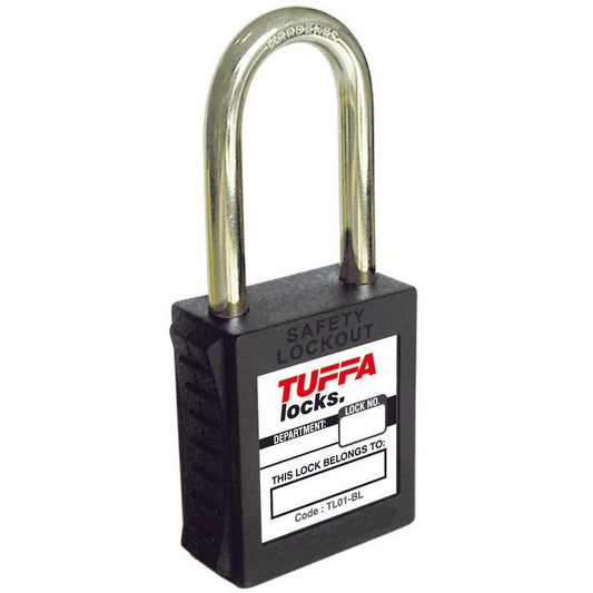 TUFFA Safety Locks – Keyed Different (Black) Code TL01-BL-KD