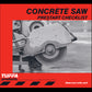 Concrete Saw Prestart Checklist Book DB19