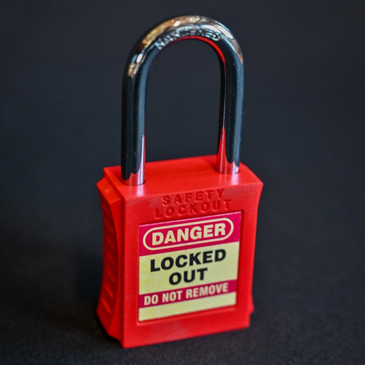 TUFFA Safety Locks – Keyed Alike (Red) -TL01-R-KA - Set of 3 Locks