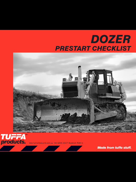 Dozer Prestart Checklist Books DB14