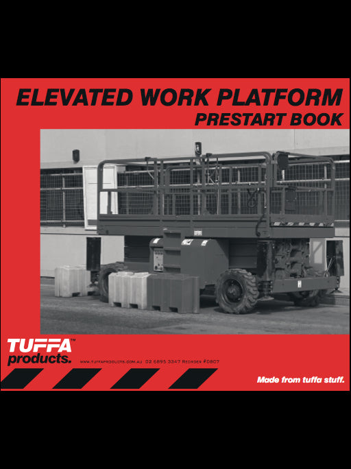 Elevated Work Platform Prestart Books