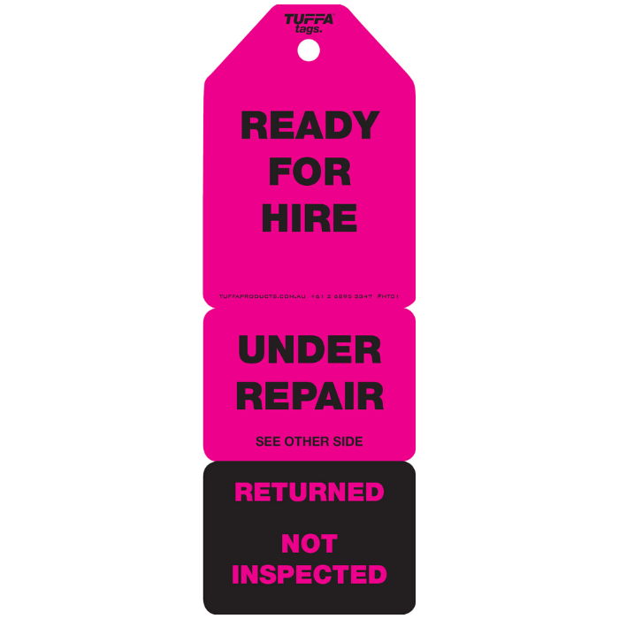 Hire Tags - Pack of 20 HT01