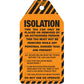 Isolation Tags - Pack of 20