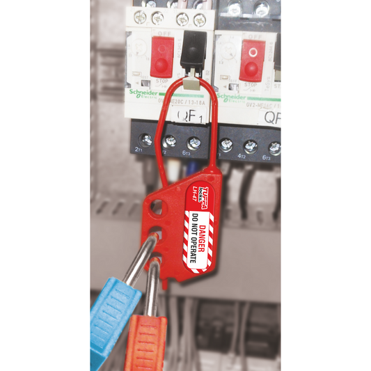 Flexible Lockout - 3 Holes, 3mm Shackle Thickness, 45mm Clearance LH47