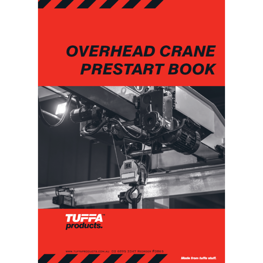 Overhead Crane Prestart Checklist Books