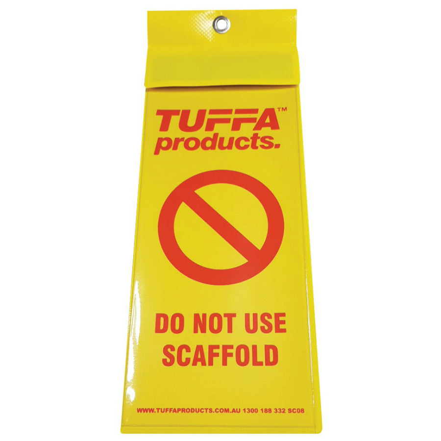 Do Not Use Scaffold Tag Pouch