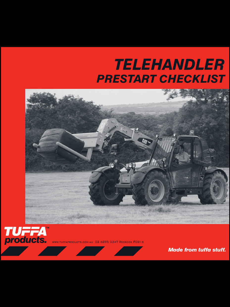 Telehandler Prestart Books