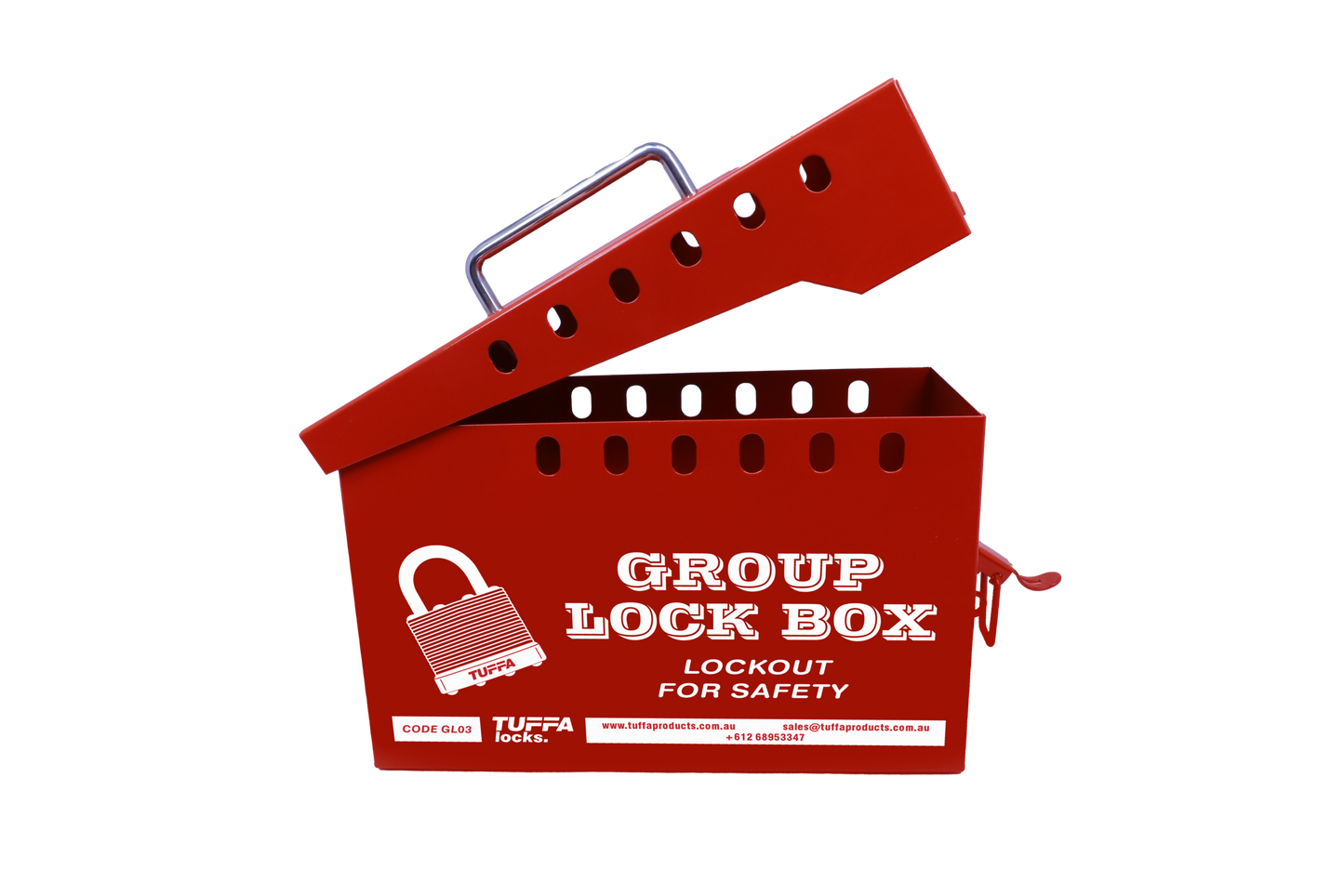 Group Lock Box – Red 13 Code GL03