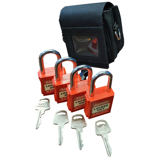 Padlock Belt Pouch With Locks Code LK08