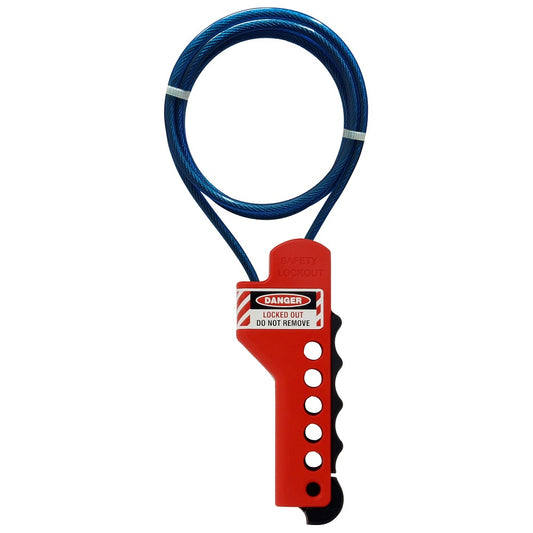 Multipurpose Scissor Cable Lockout Red – Code CL07