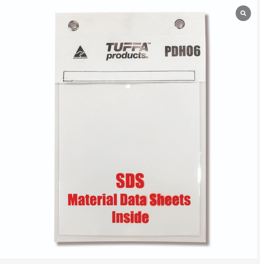 A4 Waterproof Permit Document Holder SDS / MDS Code PDH06