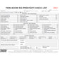 Twin Boom Drill Rig Prestart Checklist Books Code DB18
