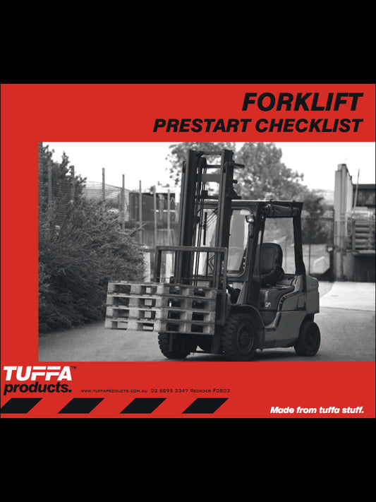 Forklift Prestart Checklist Books DB03
