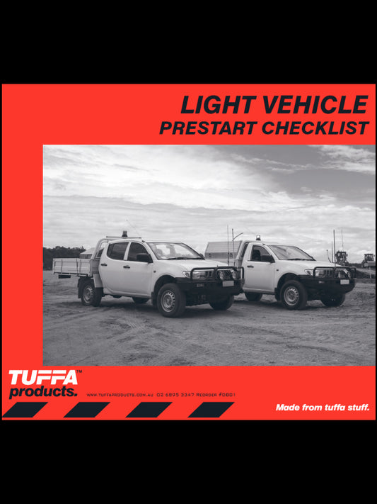 Light Vehicle Pre Start Checklist Books DB01