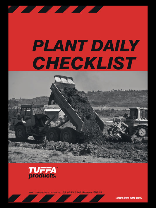 Plant Daily Checklist Book